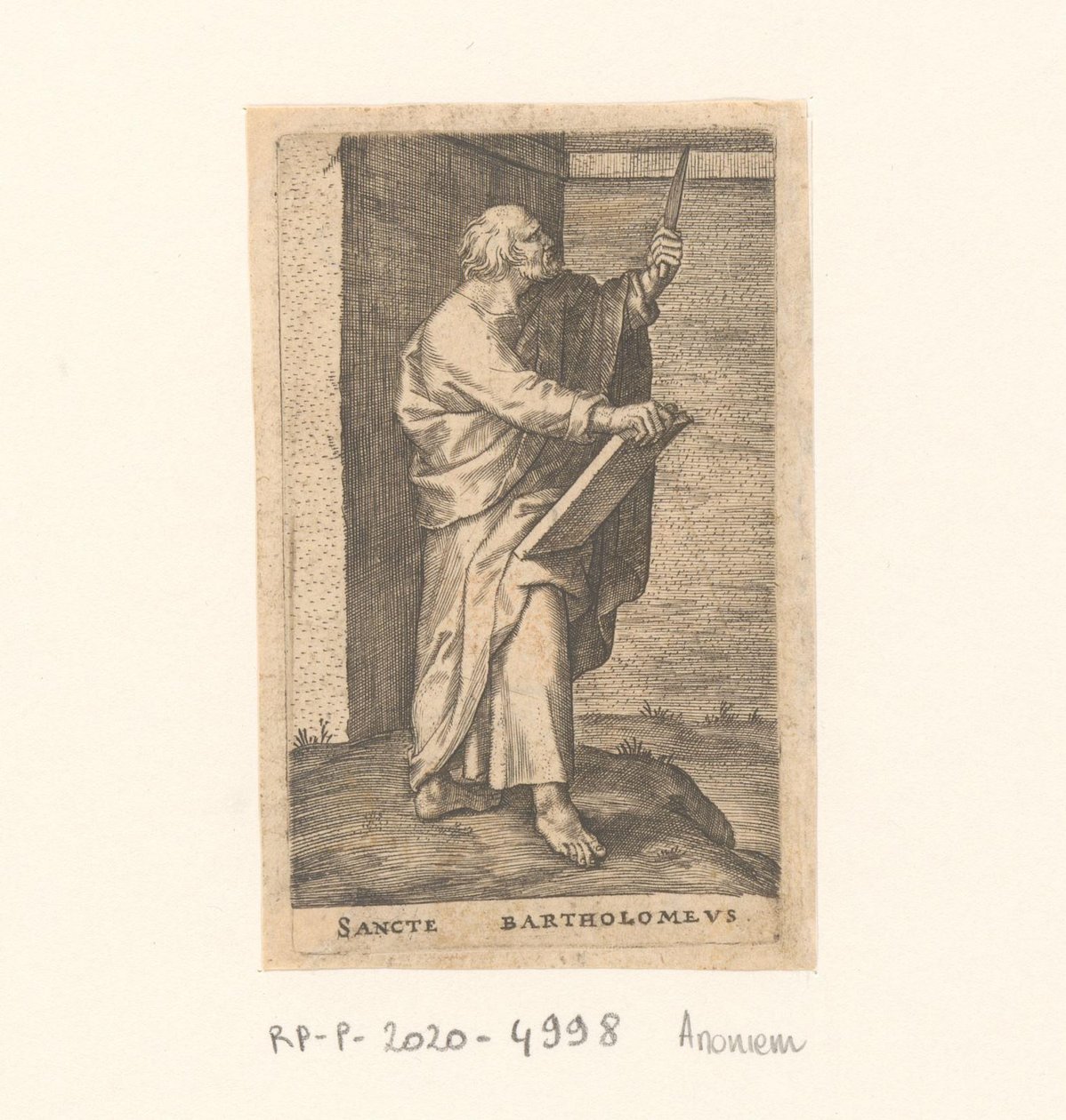 Apostel Bartholomeus door Anonymous