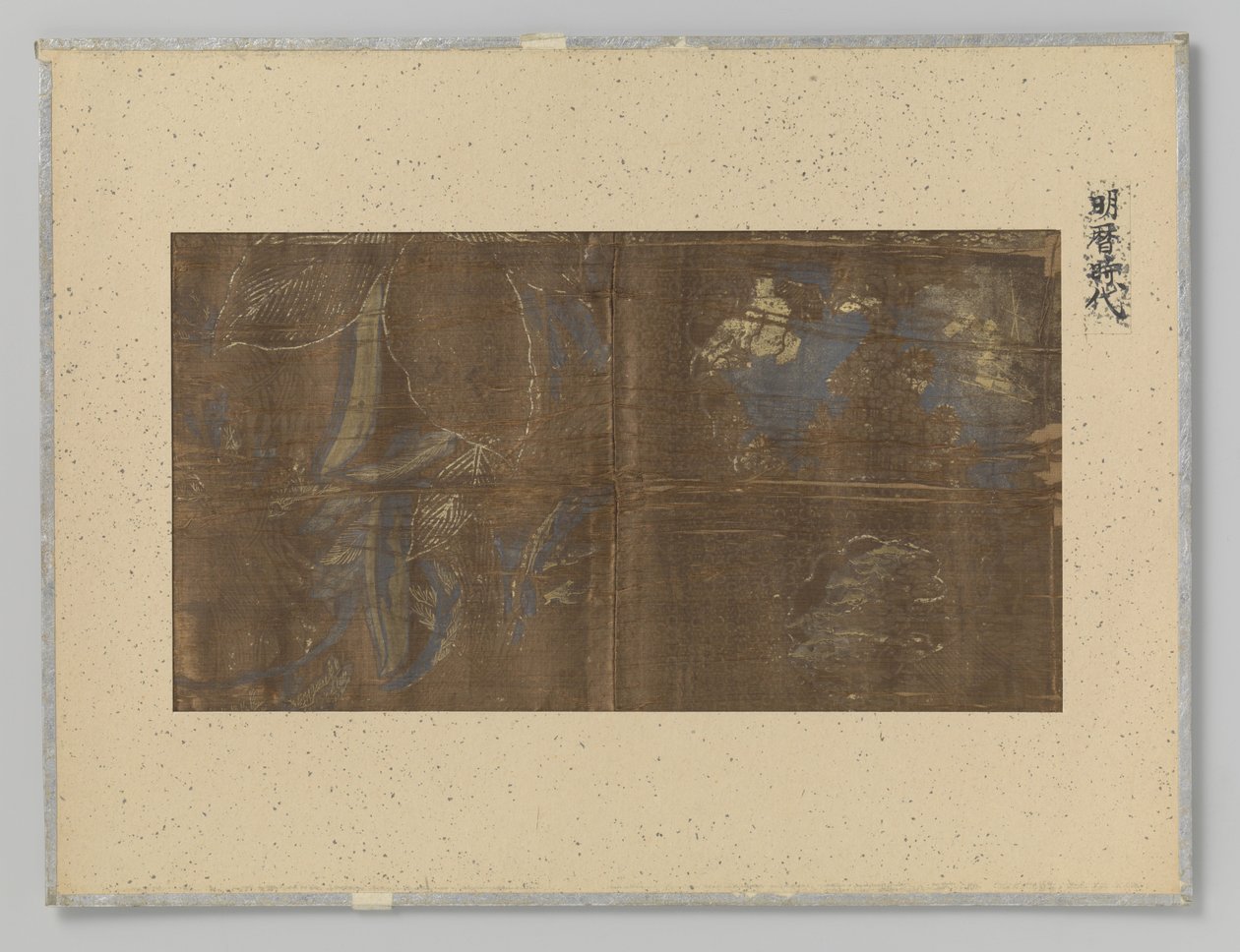 Fragment textiel door Anonymous
