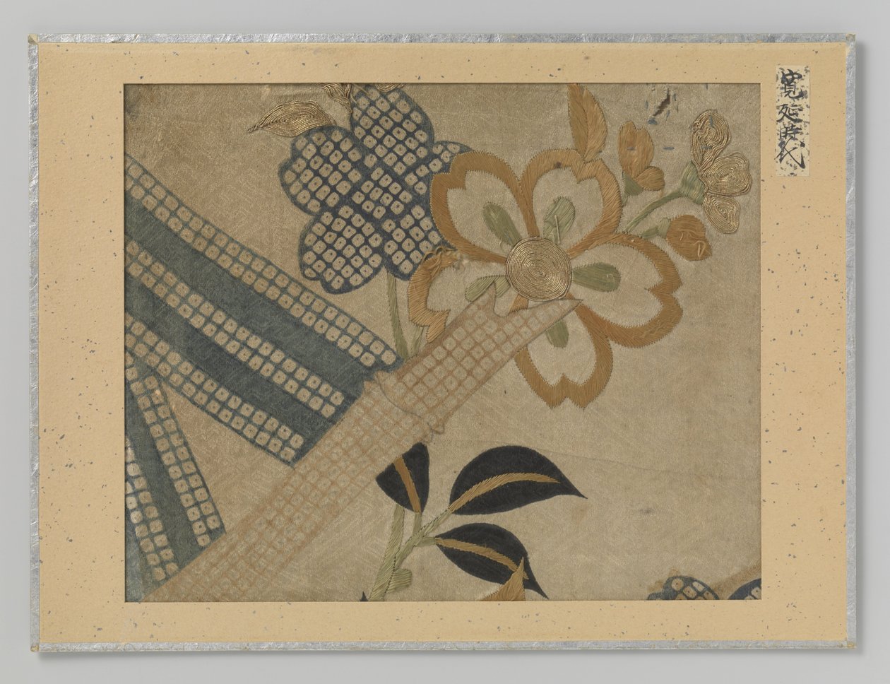 Fragment textiel door Anonymous