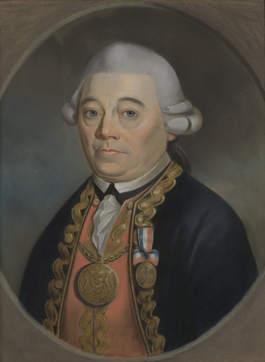 Johan Arnold Zoutman (1724-93). Vice-admiraal door Anonymous