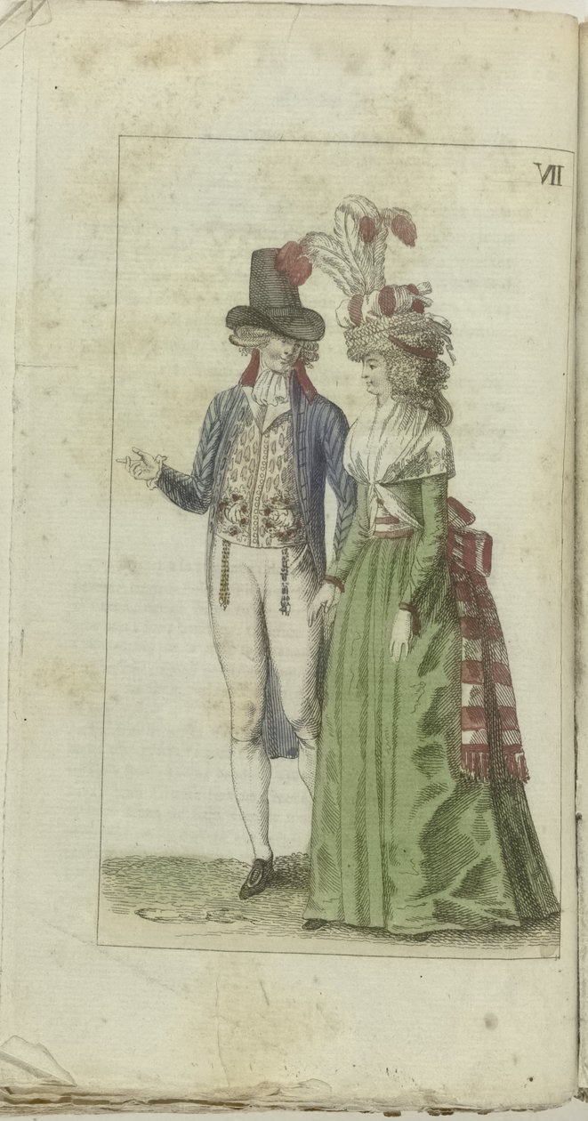 Kabinet van mode en smaak 1791, Bl. 227 door Anonymous
