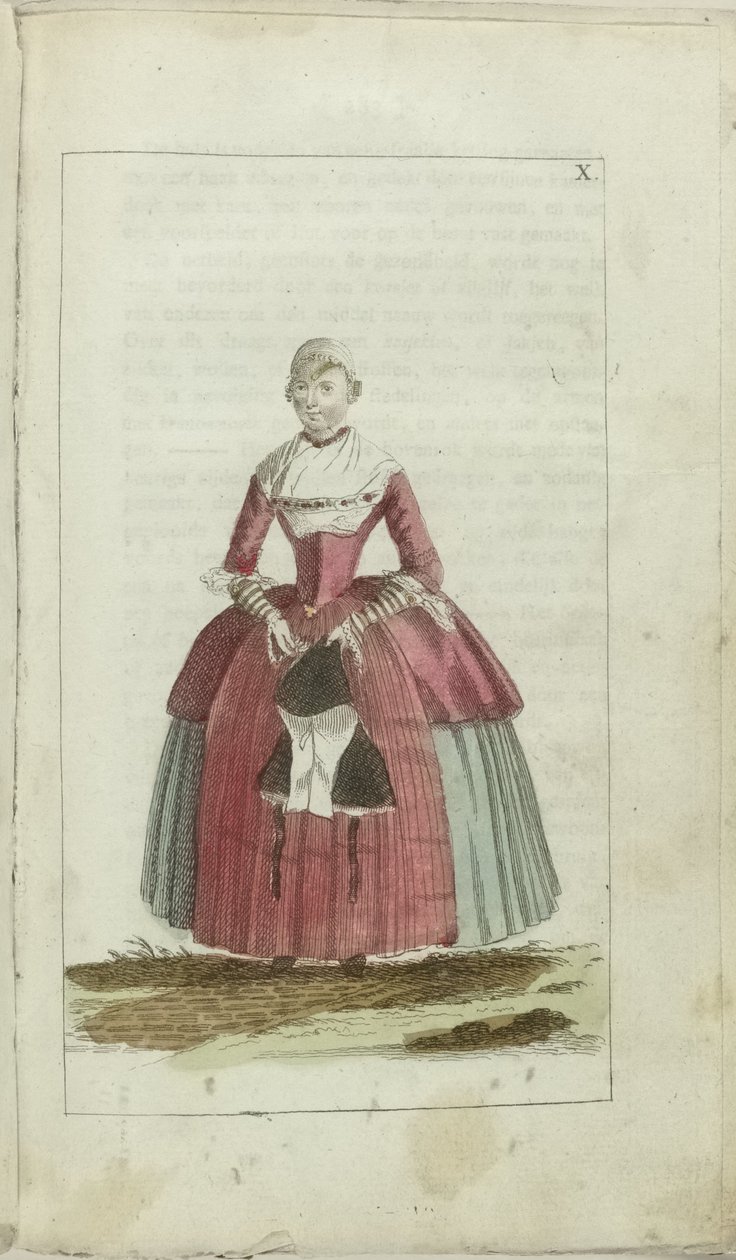 Kabinet van mode en smaak 1791, pl. X door Anonymous
