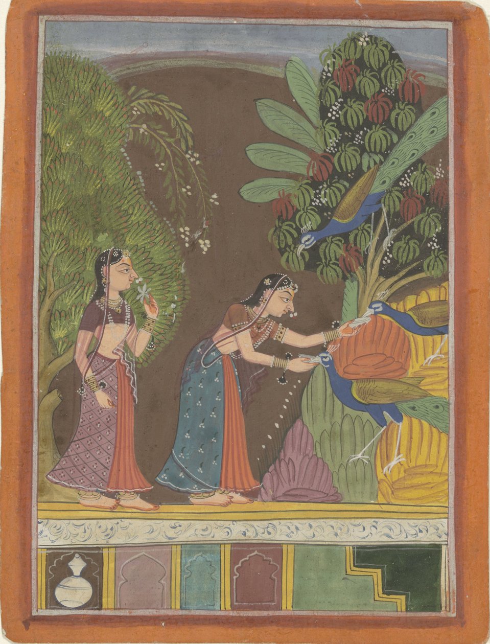 Kamod ragini door Anonymous