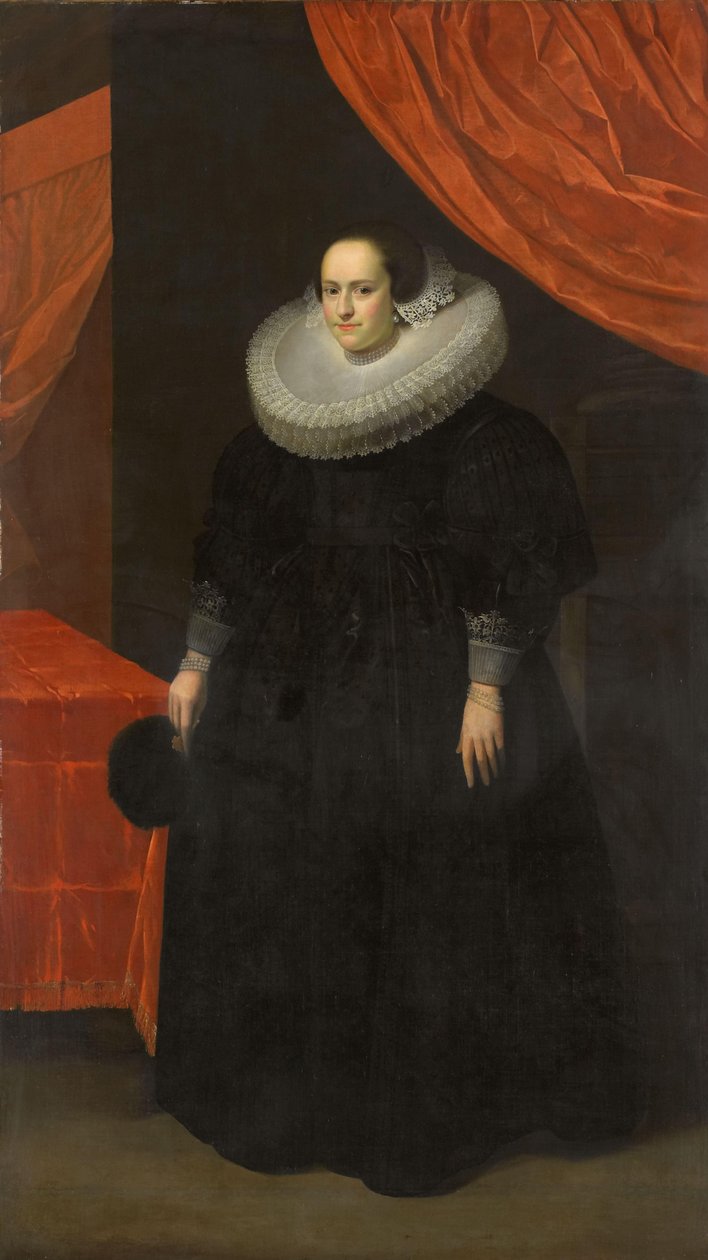 Portret van Suzanna Moor (1608-57) door Anonymous