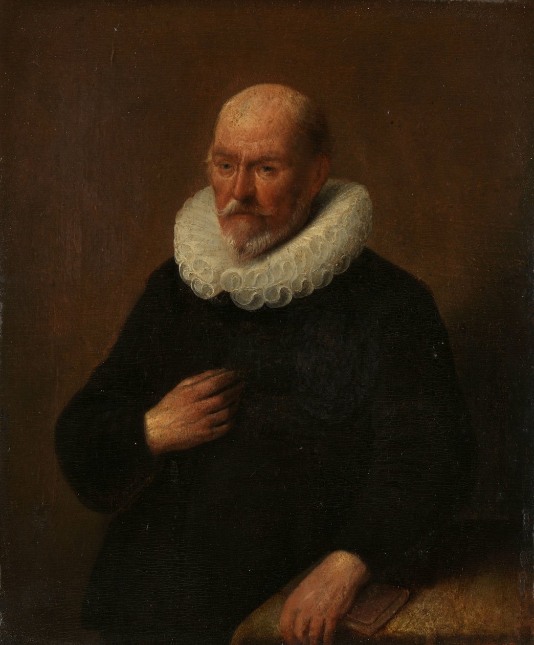 Portret van een man door Anonymous