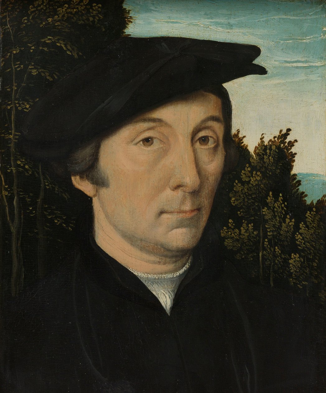 Portret van een man door Anonymous