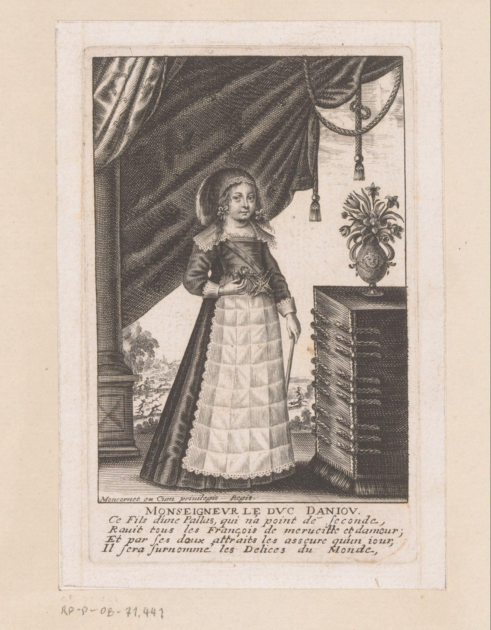 Portret van Filips van Orléans door Anonymous