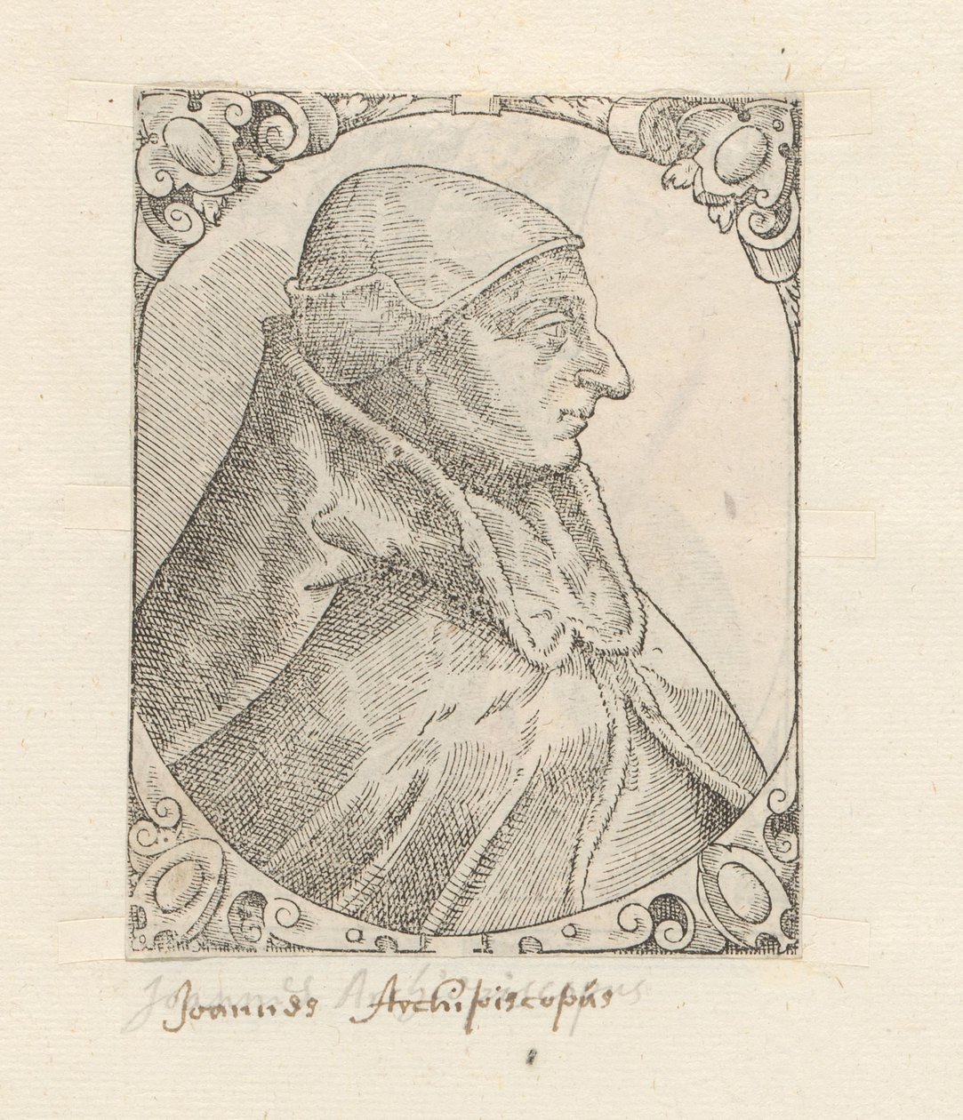 Portret van Giovanni Visconti door Anonymous