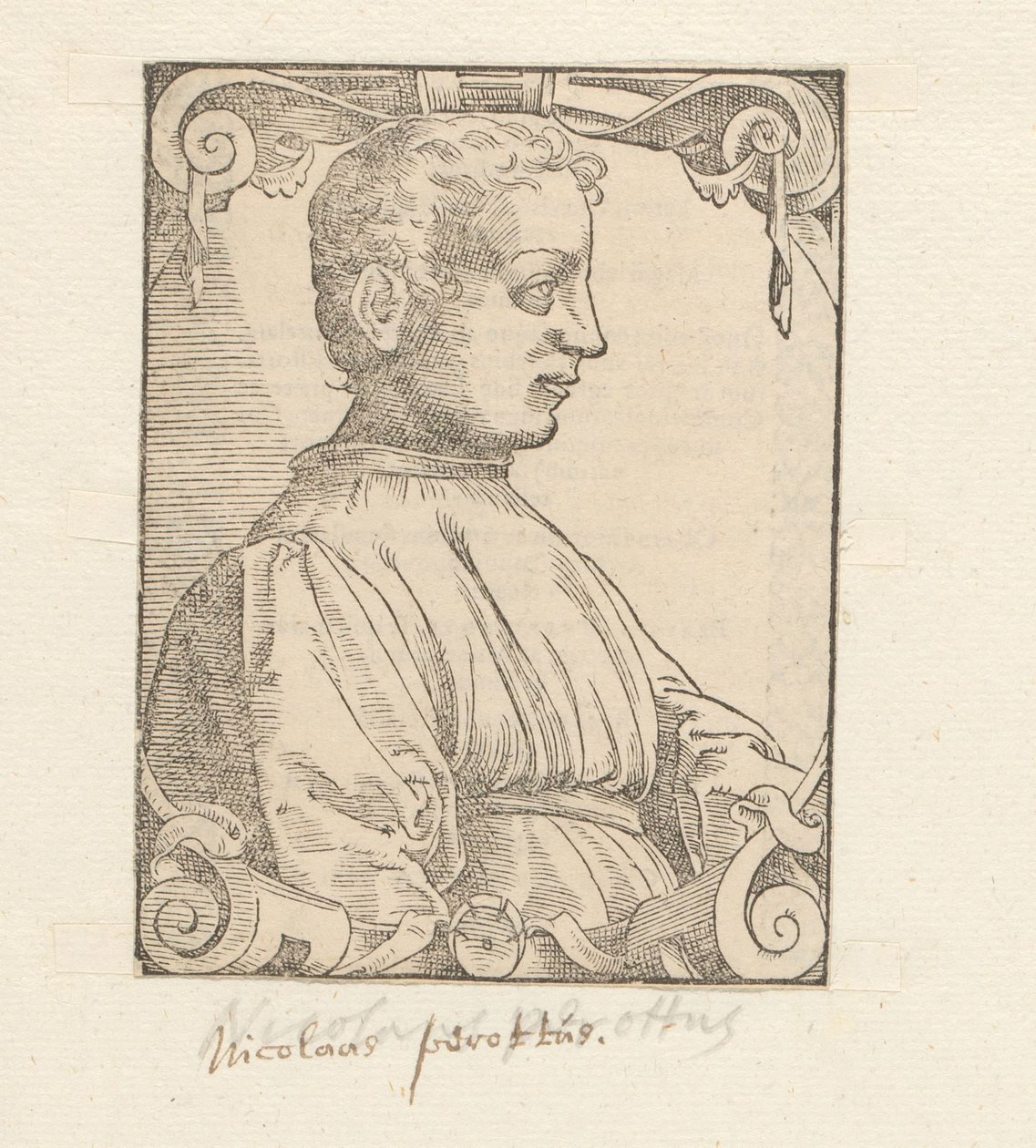 Portret van Niccolò Perotti door Anonymous