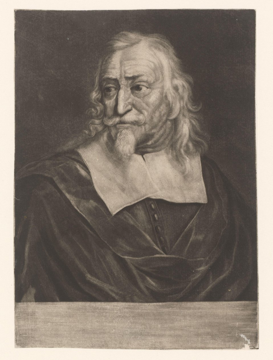Portret van een onbekende man door Anonymous