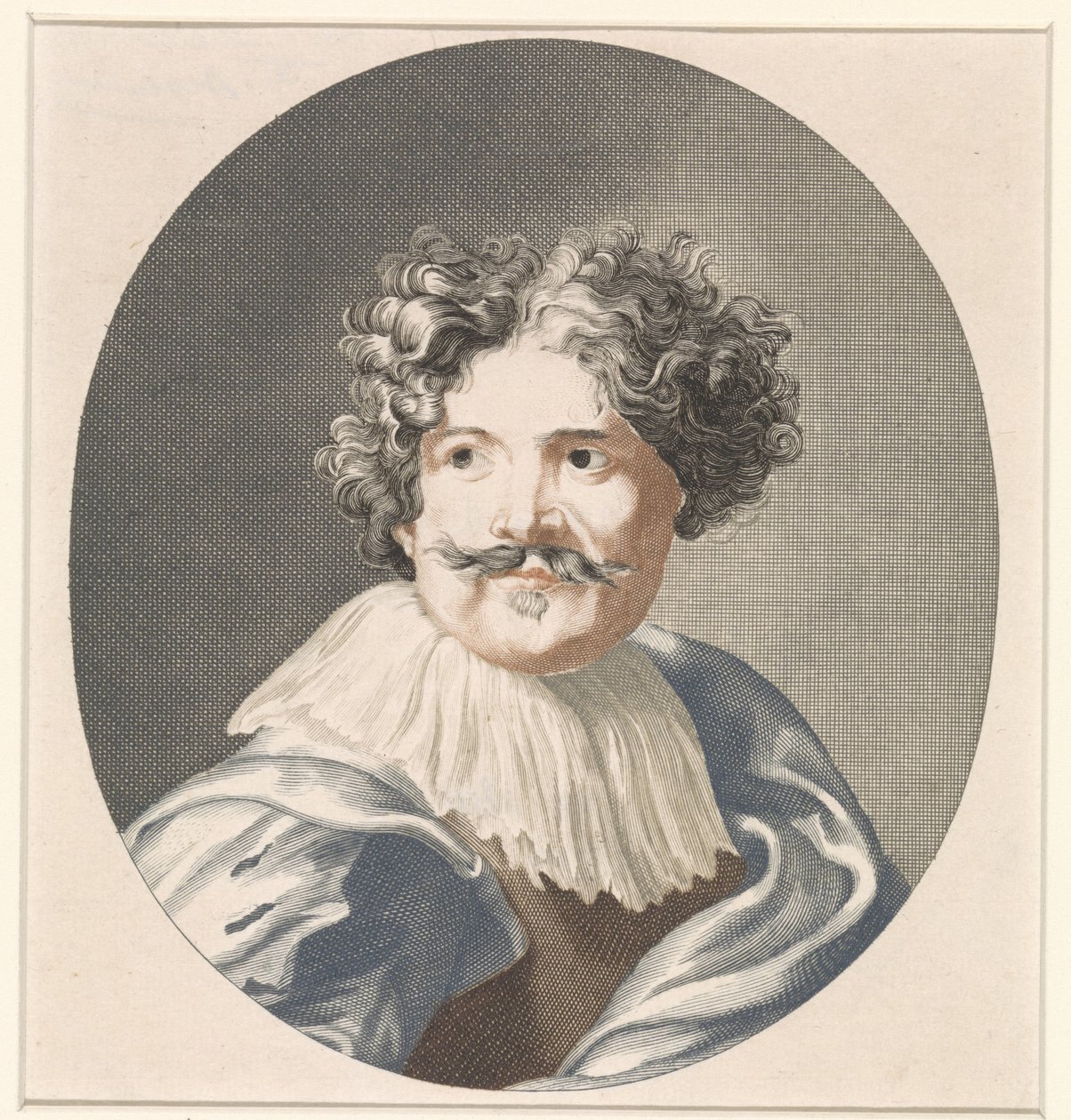 Portret van schilder Simon de Vos door Anonymous