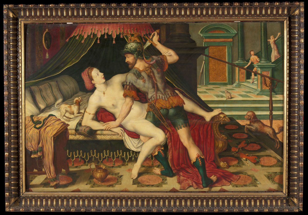 De verkrachting van Lucretia door Anonymous