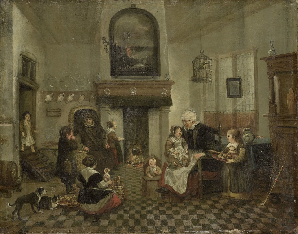 Sinterklaasfeest door Anonymous