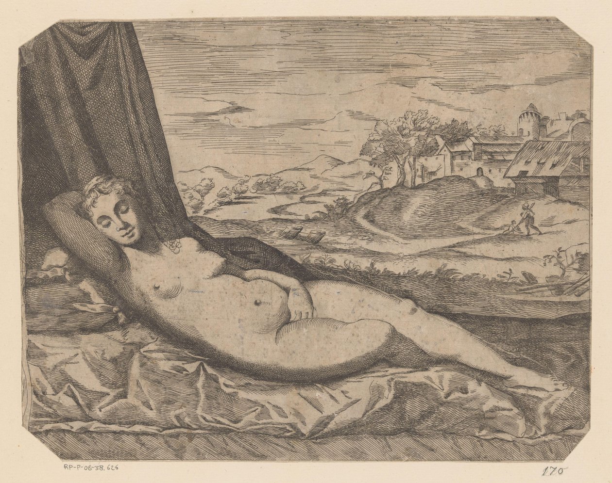 Slapende Venus door Anonymous