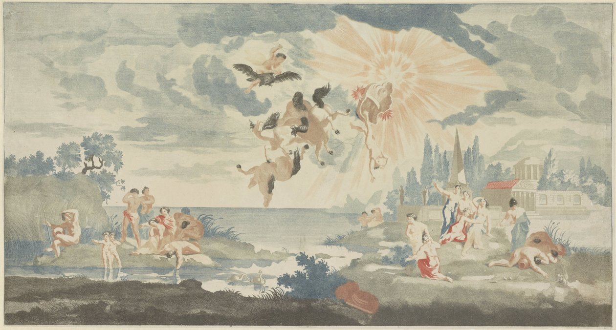 Val van Phaëthon door Anonymous