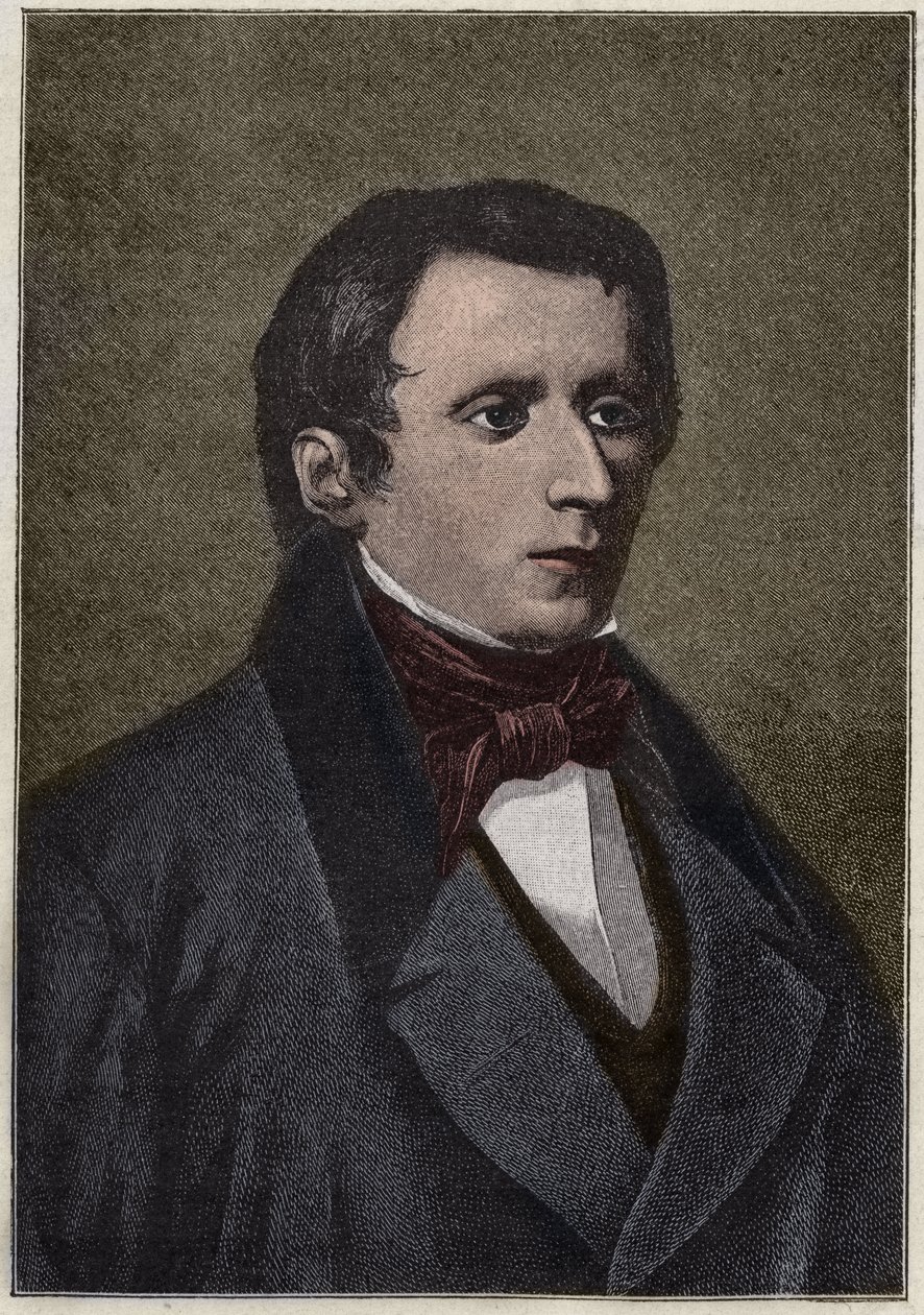 Giacomo Leopardi: (1798-1837), Italiaanse dichter door Anonymous Anonymous