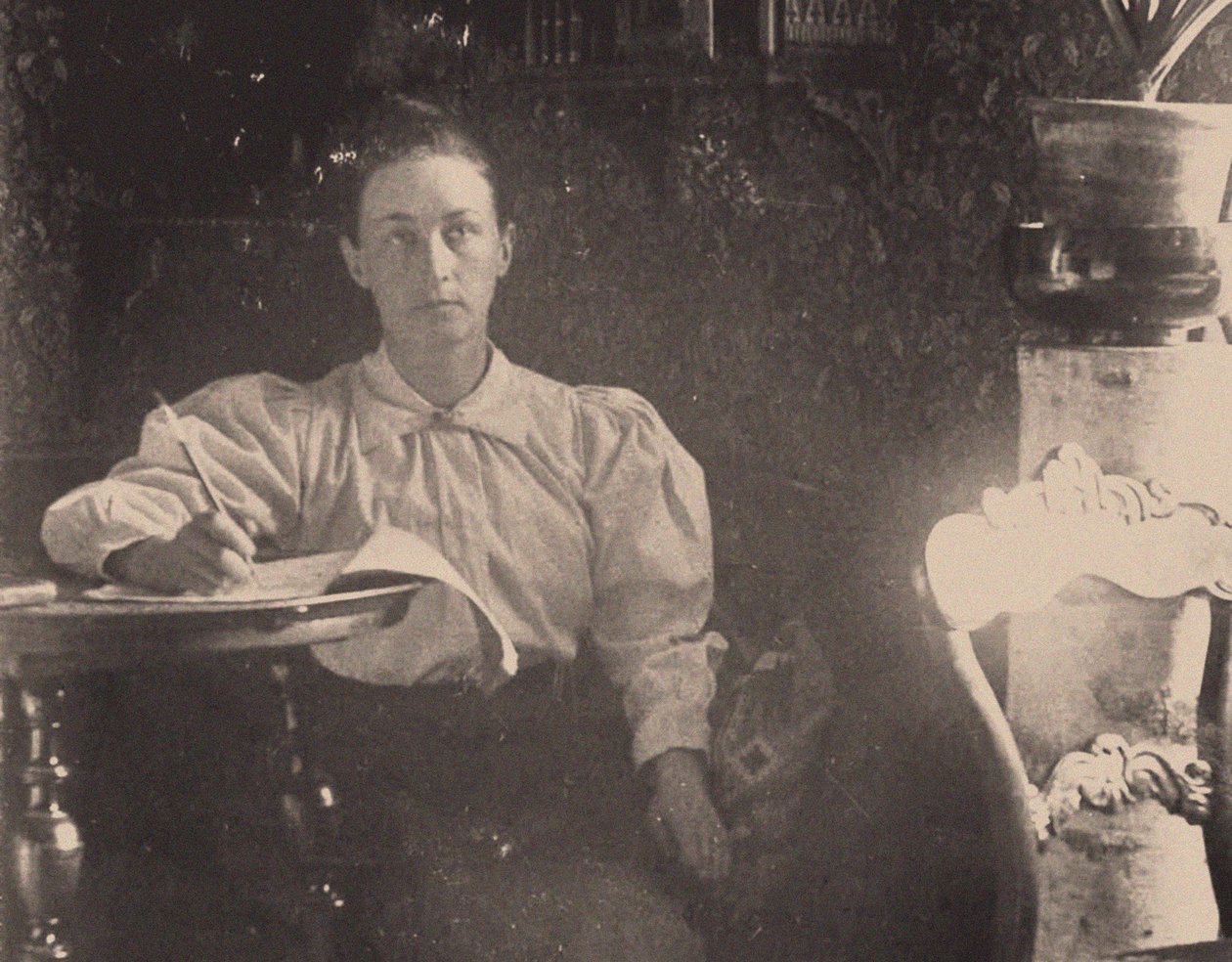 Hilma af Klint, c. 1890 door Anonymous Anonymous