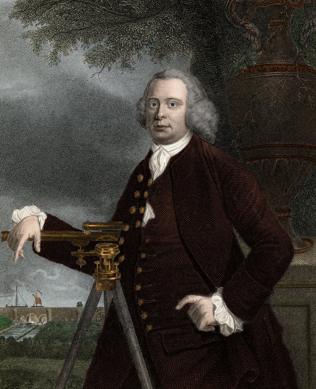 James Brindley, Engelse ingenieur - James Brindley door Anonymous Anonymous