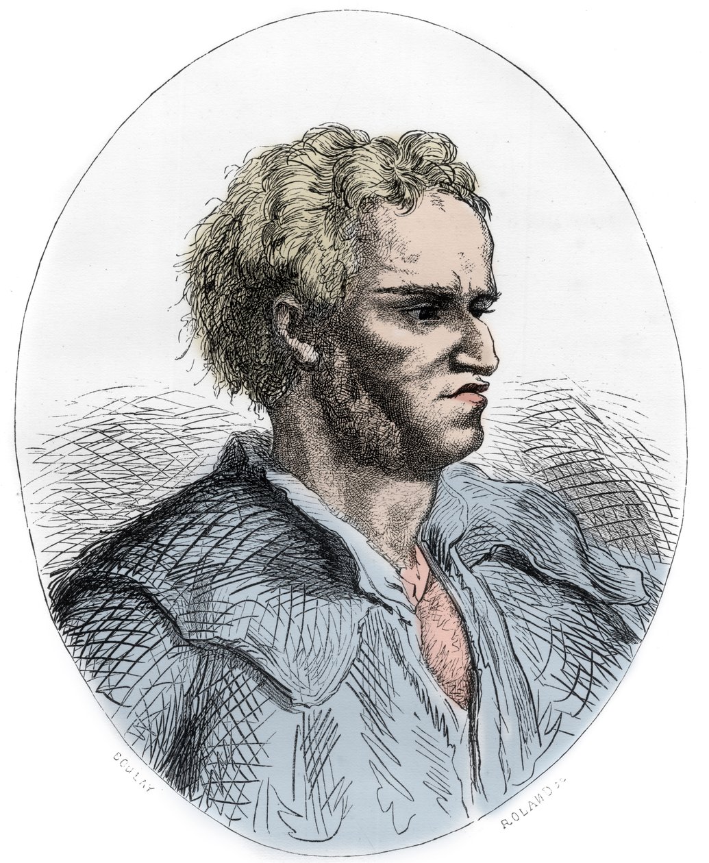 Robert Francois Damiens (Robert-Francois Damier) door Anonymous Anonymous