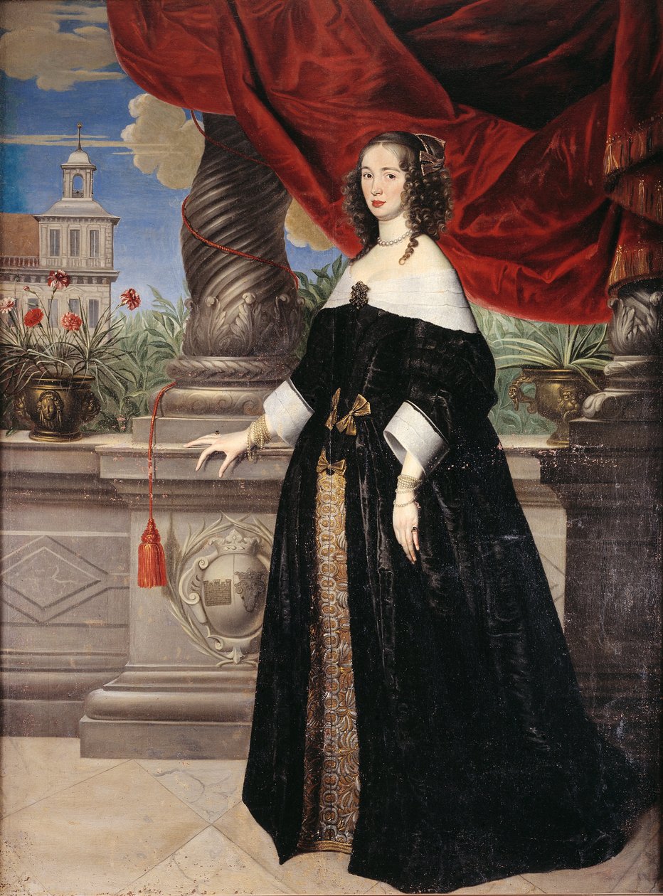 Anna Margareta von Haugwitz (1622 - 73) door Anselm van Hulle