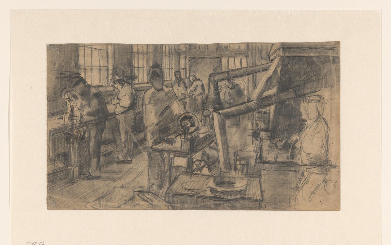 In de zilverfabriek door Anthon Gerhard Alexander van Rappard
