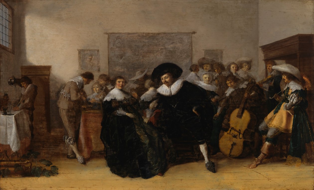 Een muzikaal gezelschap, 1632 door Anthonie Palamedesz