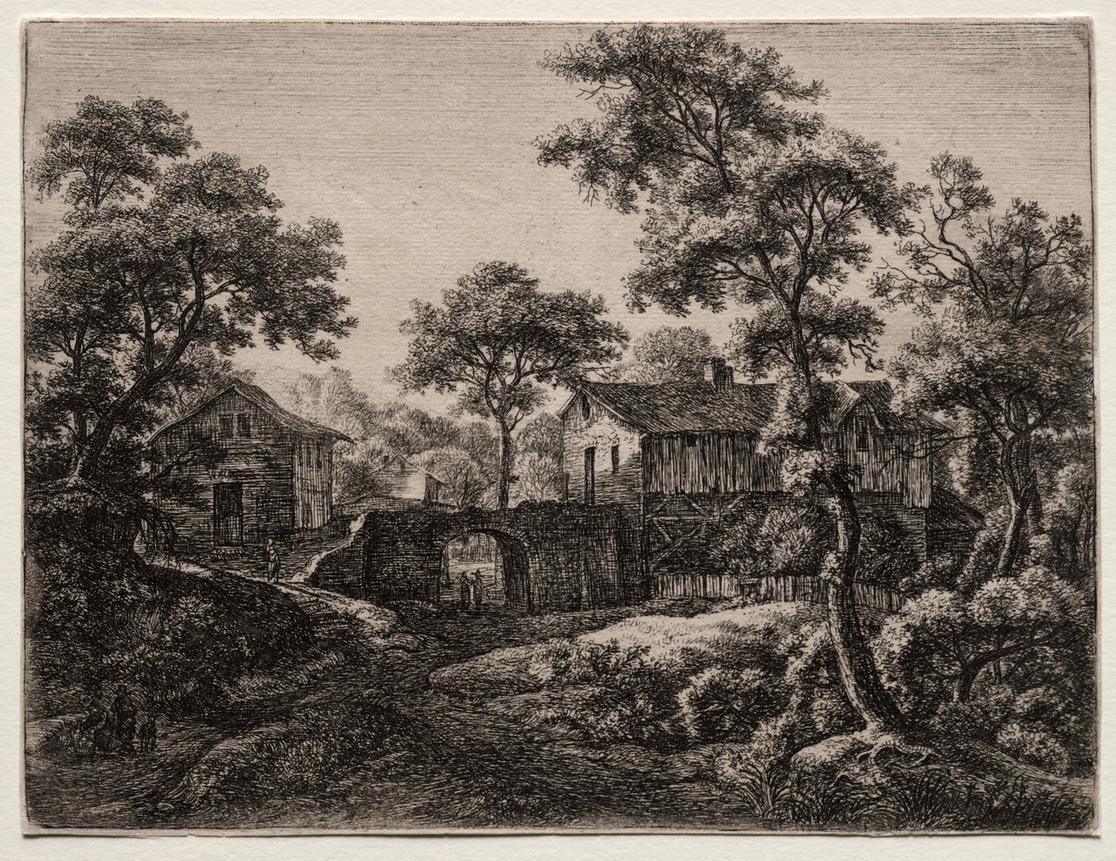 Twaalf Landschappen (H.95-106): De Poort door Anthonie Waterloo