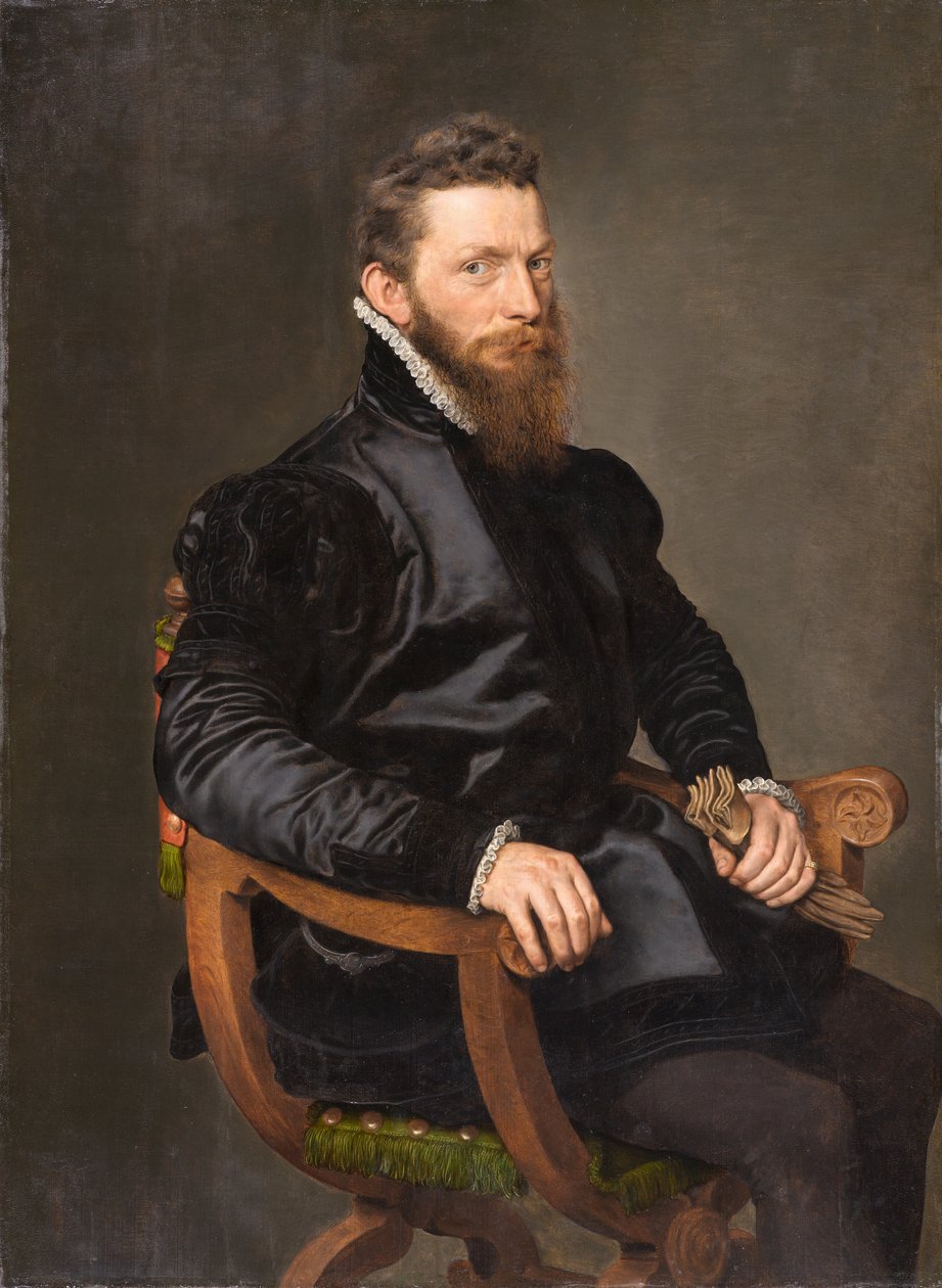 Portret van een heer, ca. 1570 door Anthonis Mor