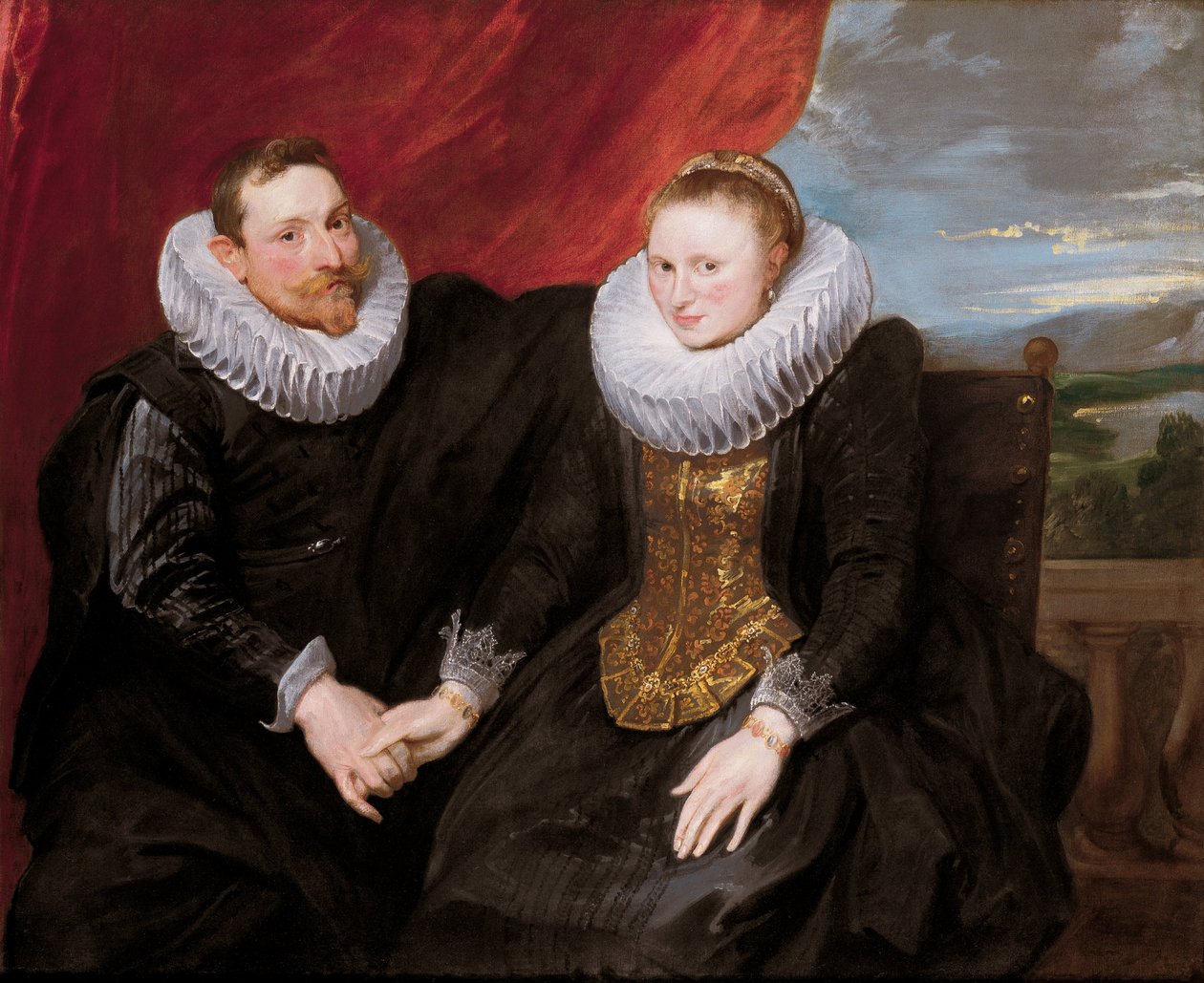Een getrouwd stel door Anthony van Dyck