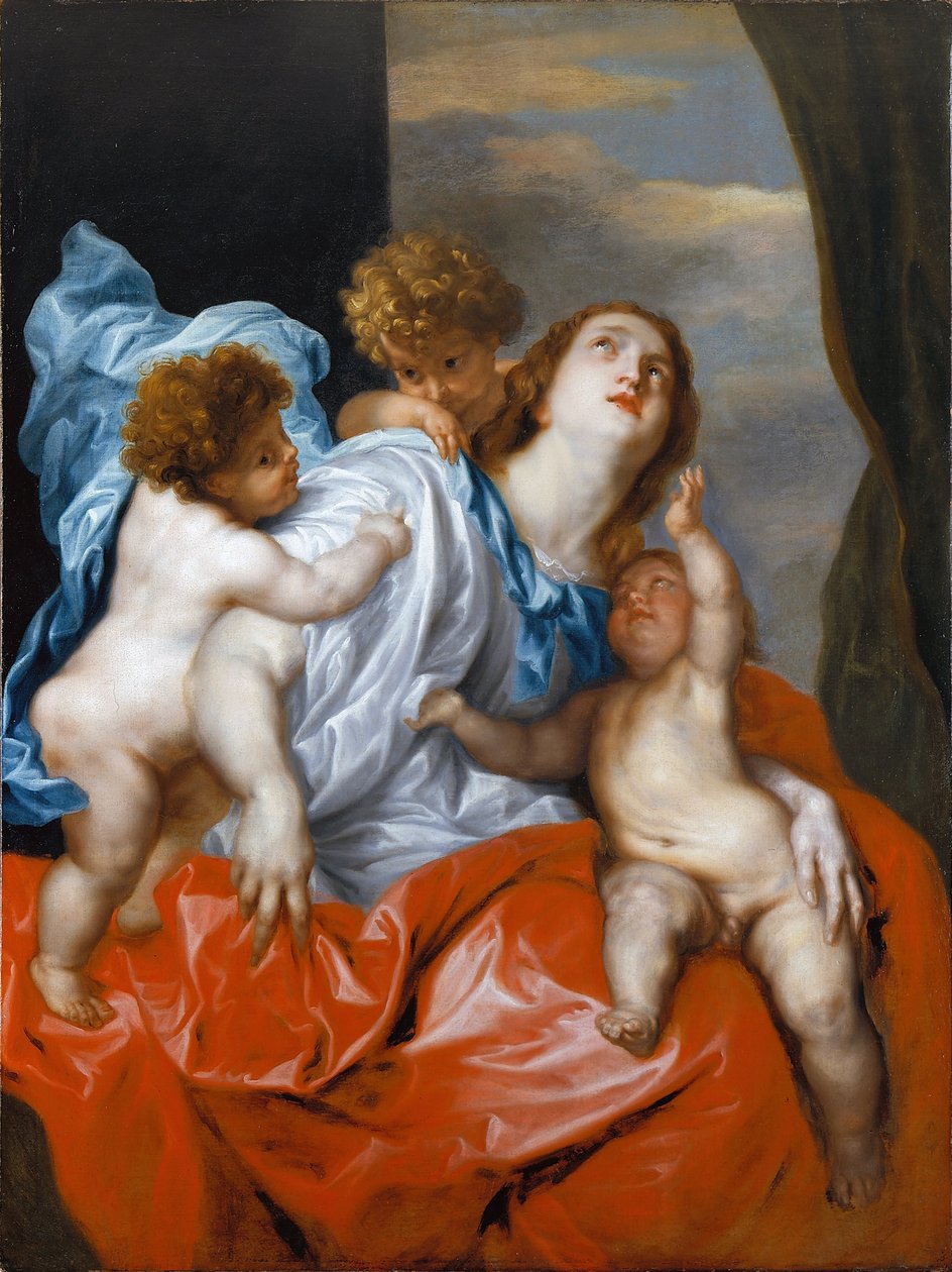 Liefdadigheid door Anthony van Dyck