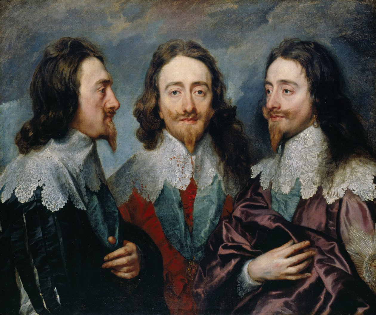 Karel I (1600-49) door Anthony van Dyck