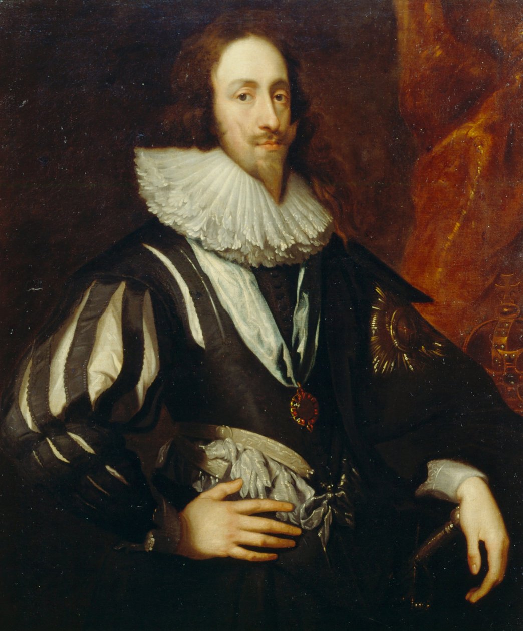 Karel I door Anthony van Dyck