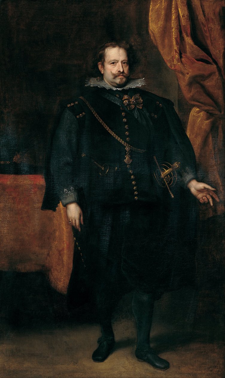 Diego de Mexía, markies van Leganés door Anthony van Dyck