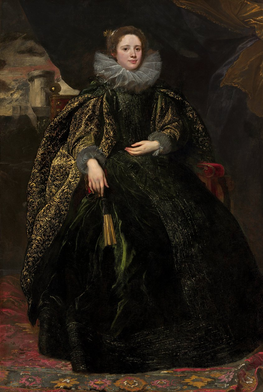 Markiezin Balbi door Anthony van Dyck