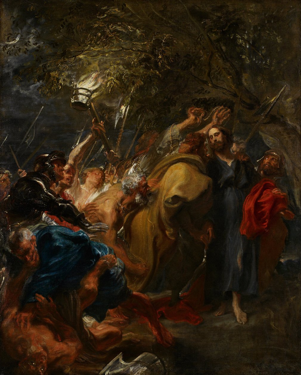 Het verraad van Christus door Anthony van Dyck
