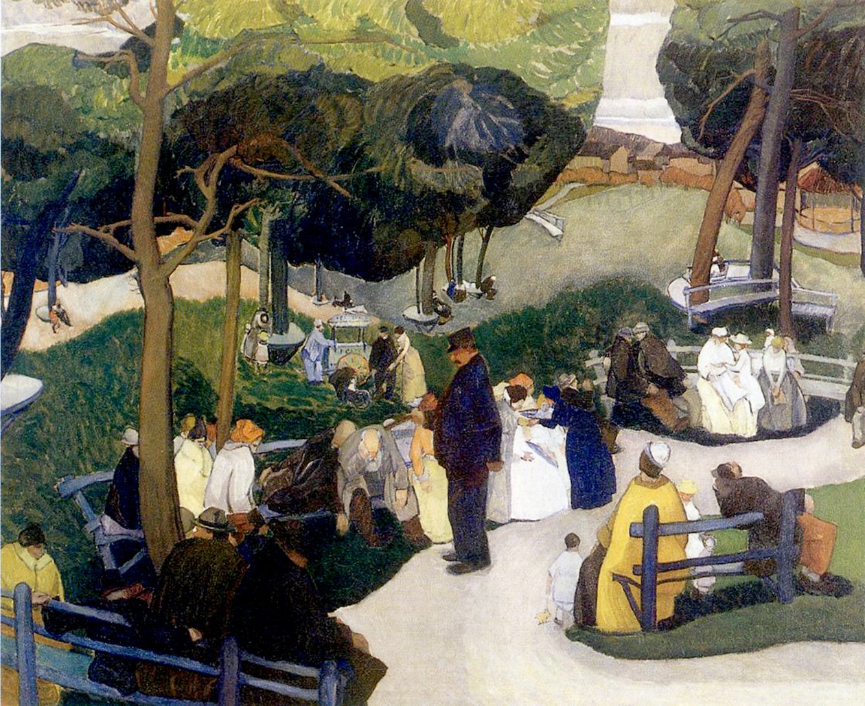 In het park door Anthony Angarola