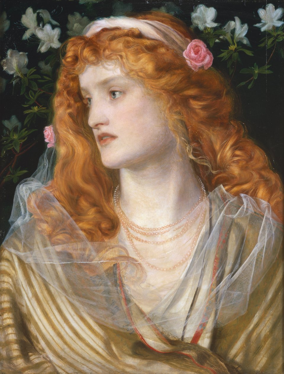 Miranda, 1868 door Anthony Frederick Augustus Sandys