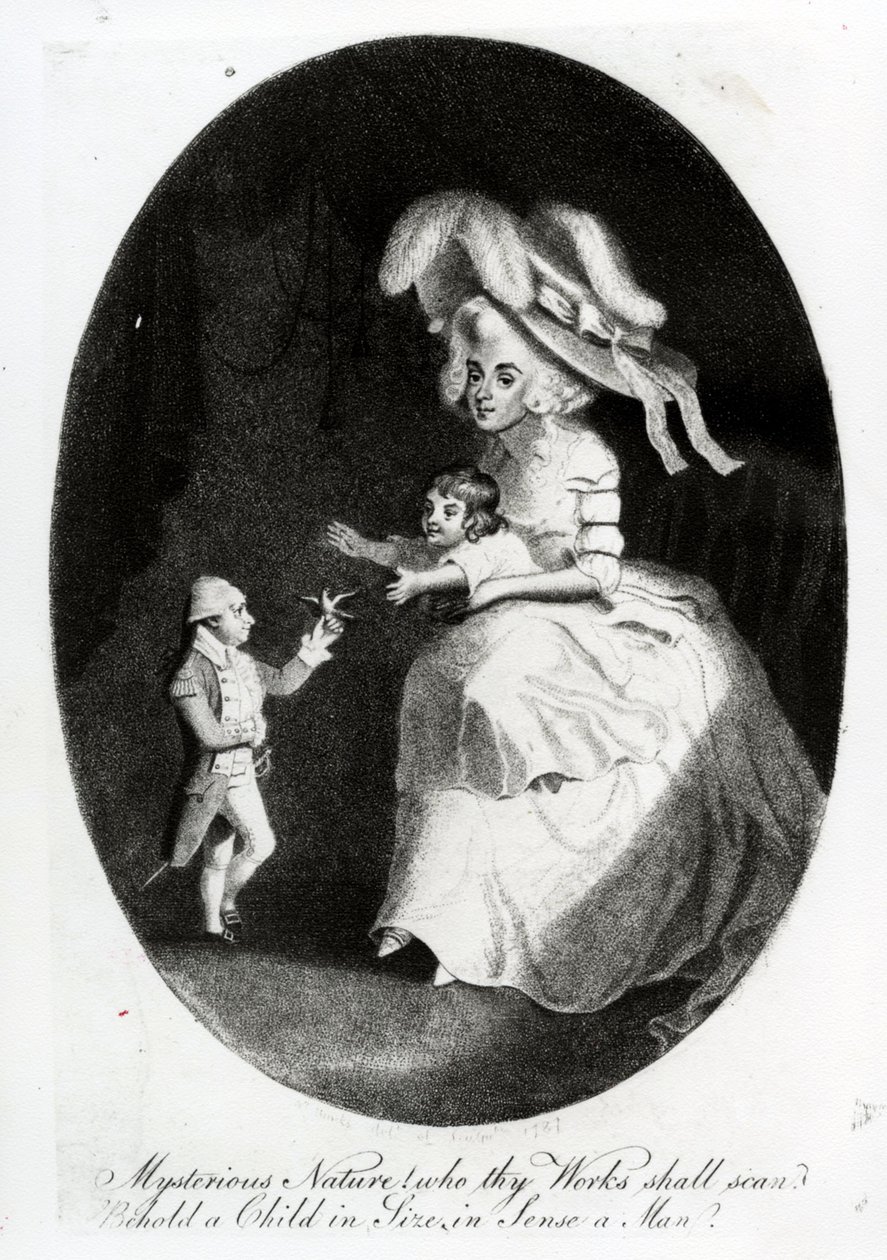 De kleine Graaf Boruwlaski door Anthony van Assen