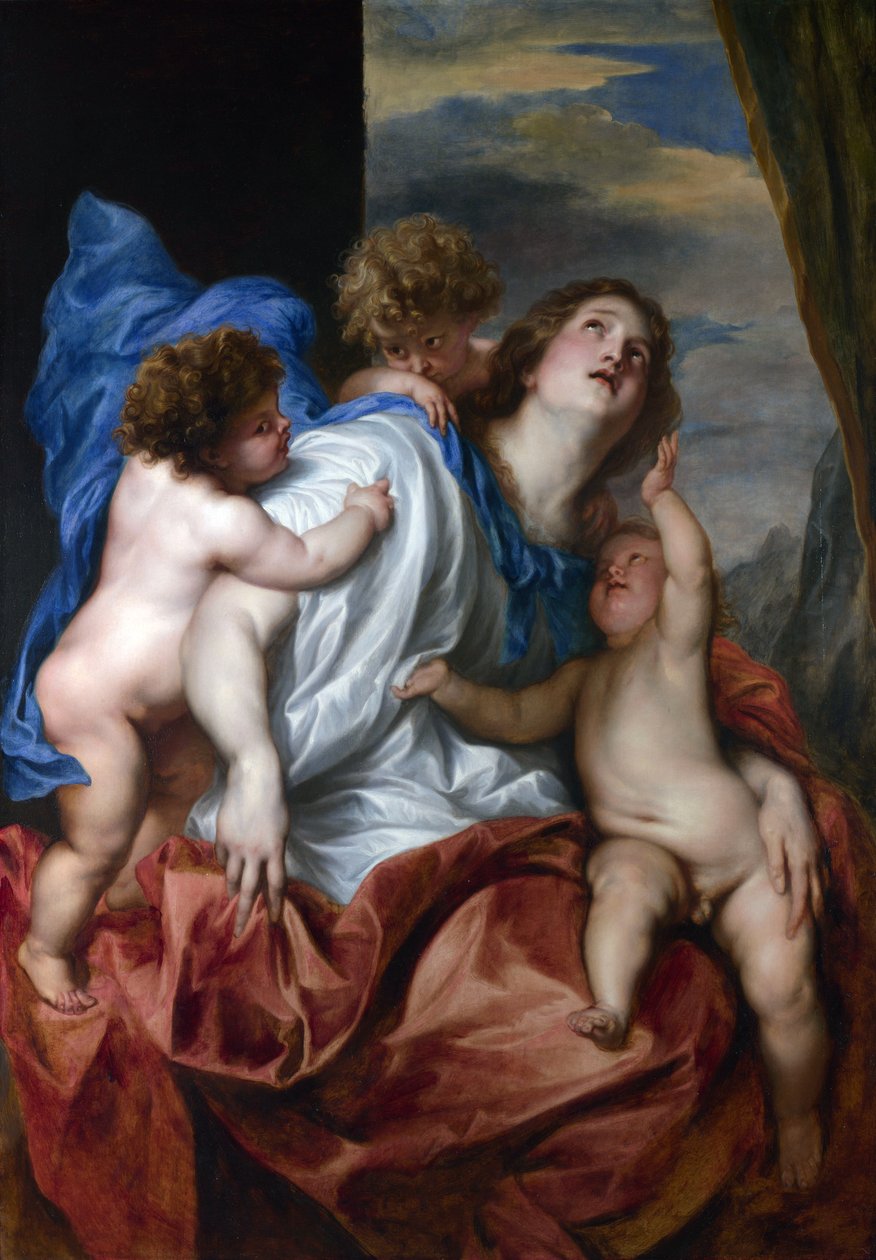 Liefdadigheid door Anthony van Dyck