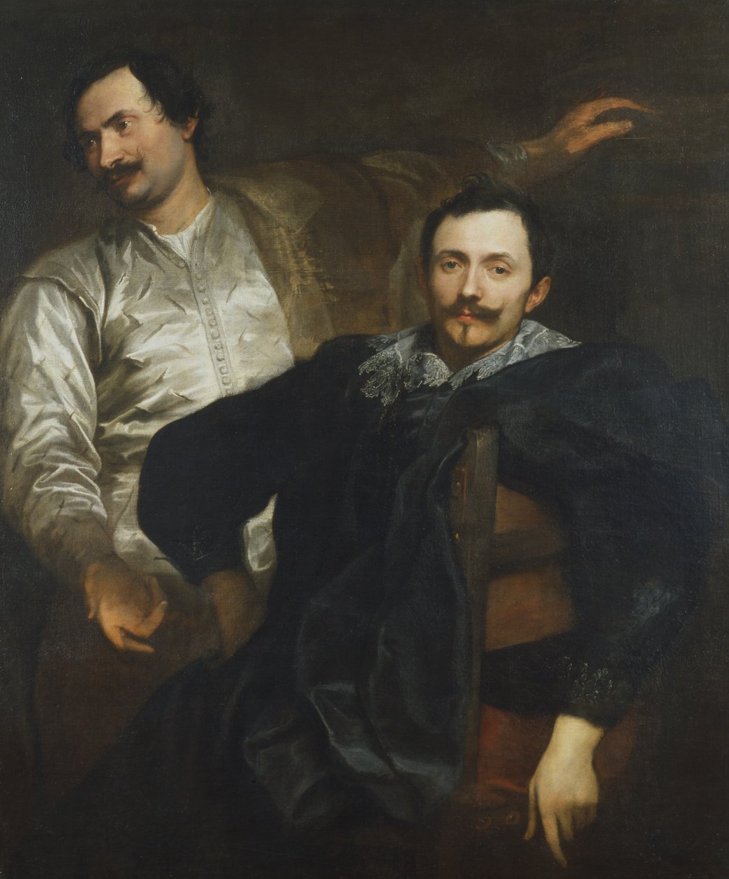 Cornelius en Lucas De Wael door Anthony van Dyck