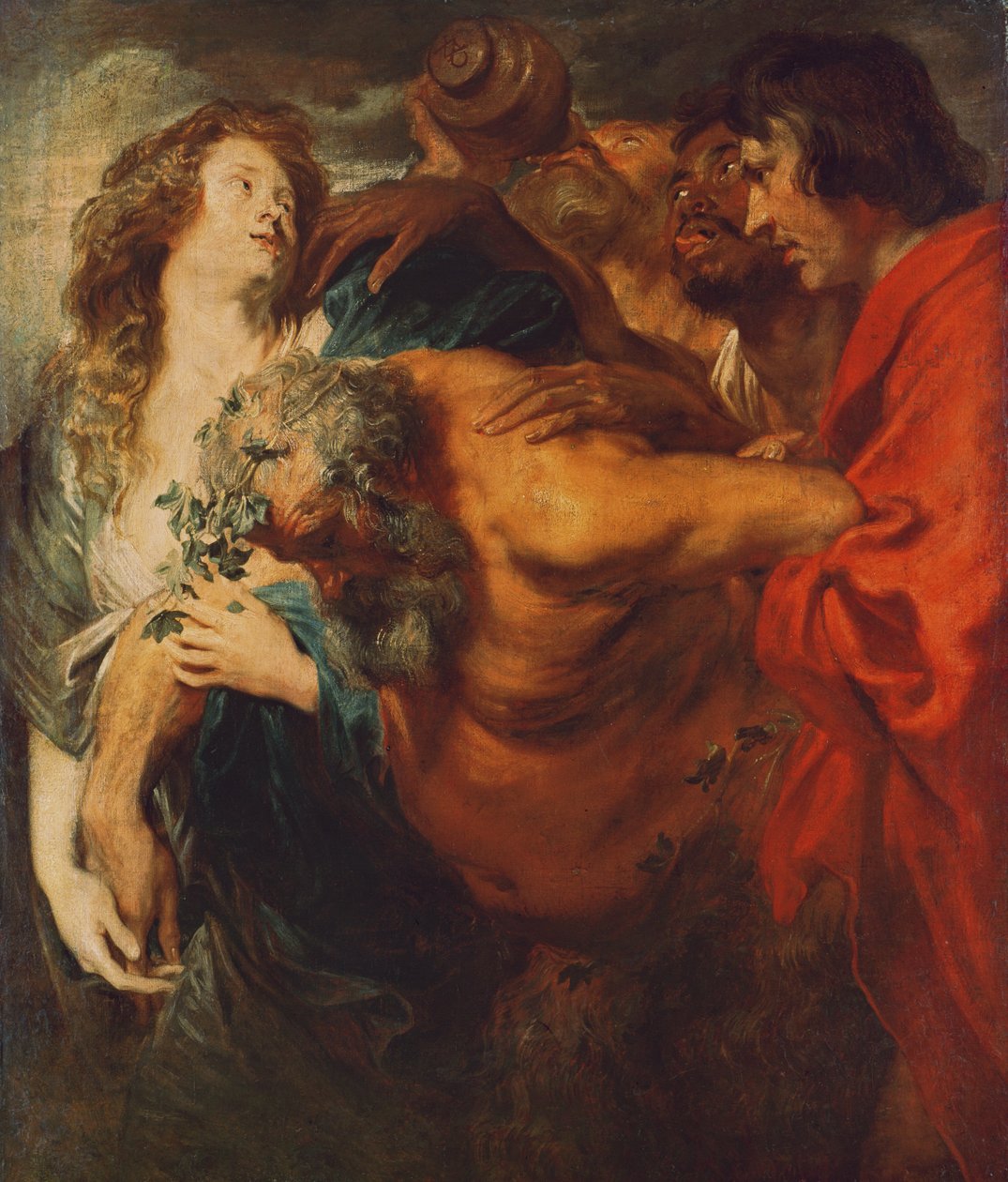 Dronken Silenus, c.1616 door Anthony van Dyck