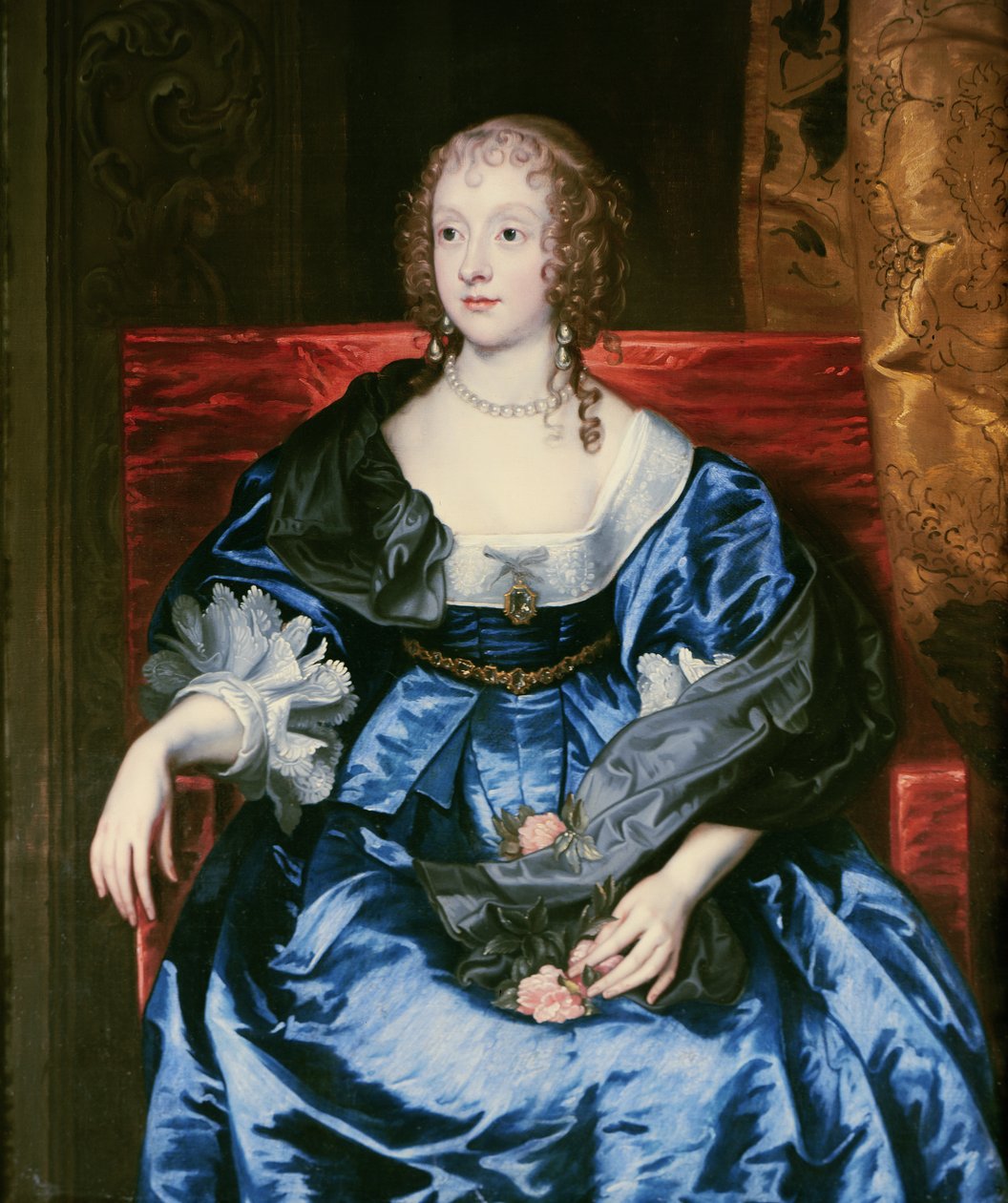 Lady Anne Cecil door Anthony van Dyck