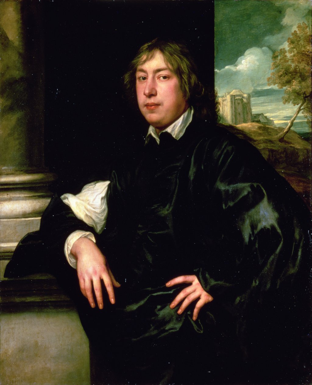 Portret van Everhard Jabach als jonge man door Anthony van Dyck