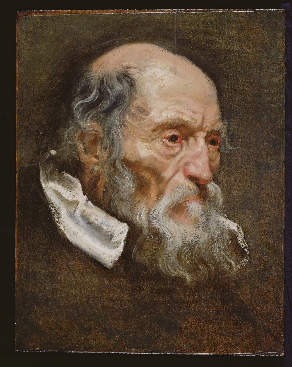 Portret van een oude man door Anthony van Dyck