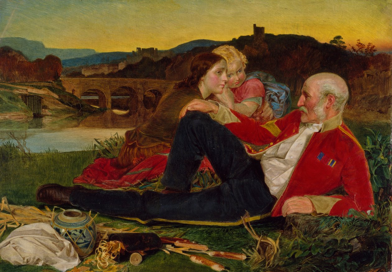 Herfst, c.1860-62 door Anthony Frederick Augustus Sandys