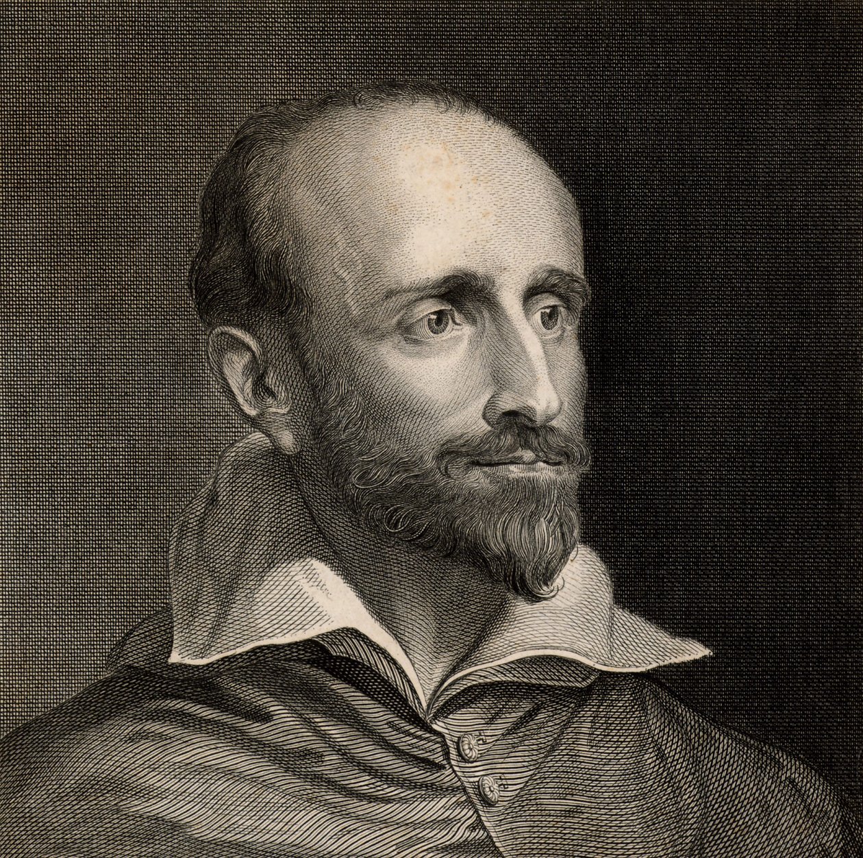 Guido Bentivoglio door Anthony van (after) Dyck