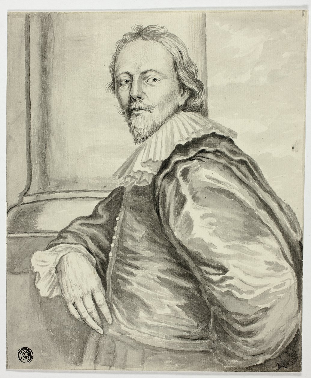 Adam de Coster door Anthony van Dyck