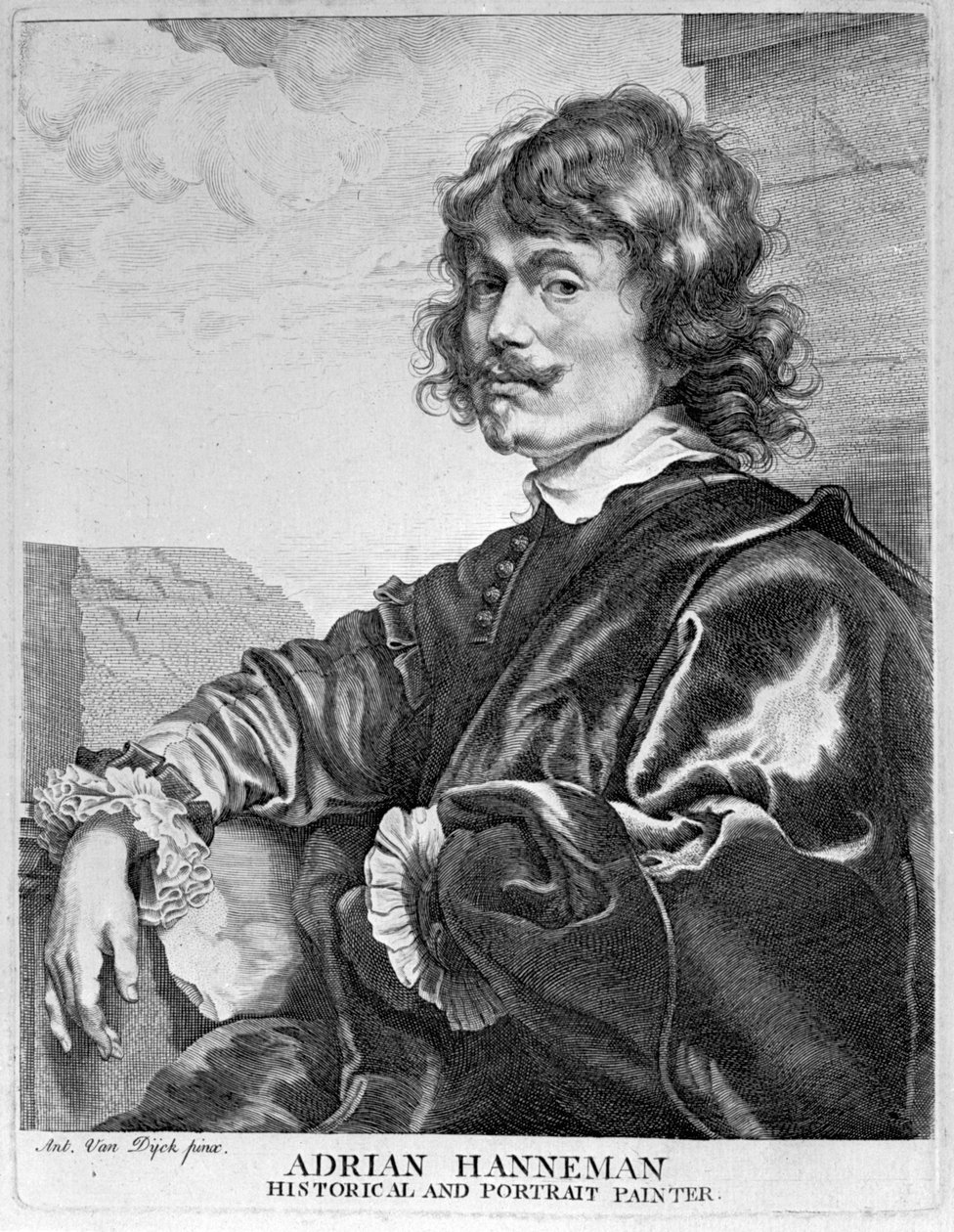 Adriaen Hanneman door Anthony van Dyck