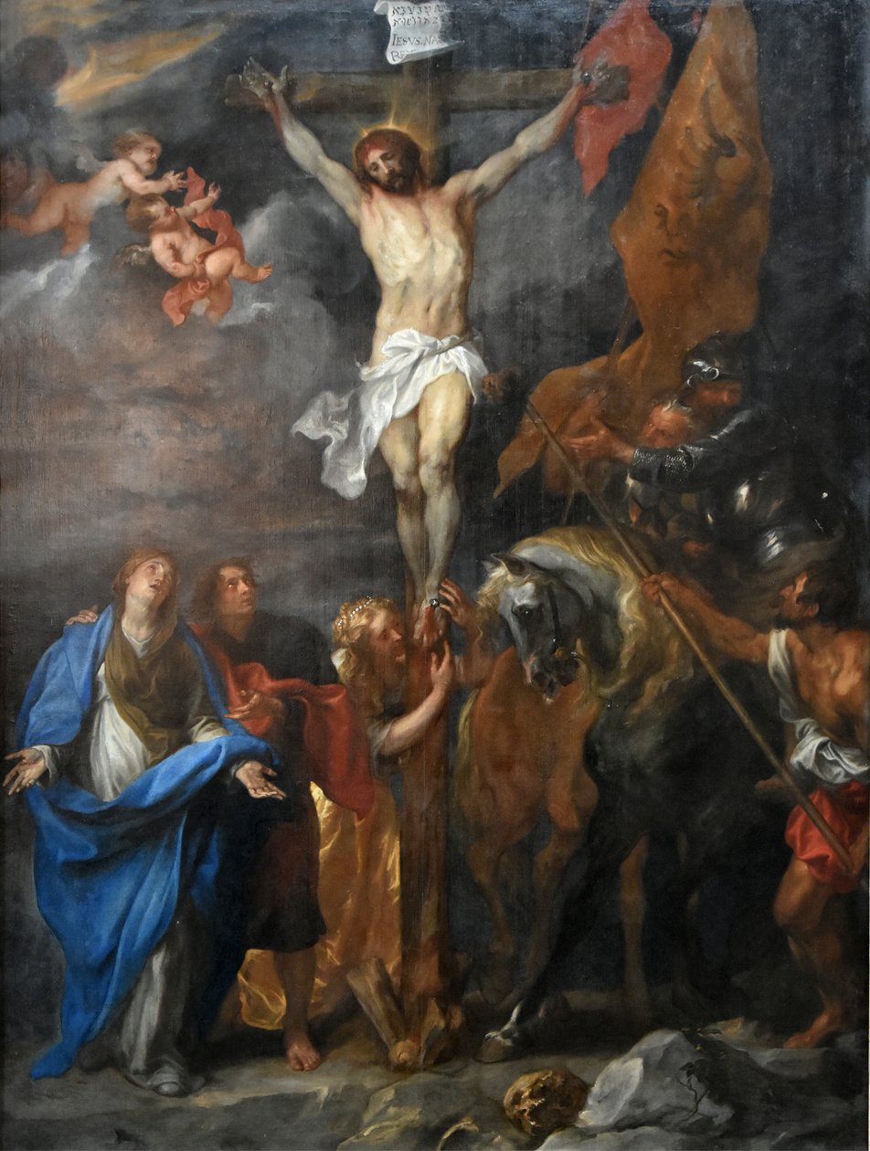 Golgotha door Anthony van Dyck