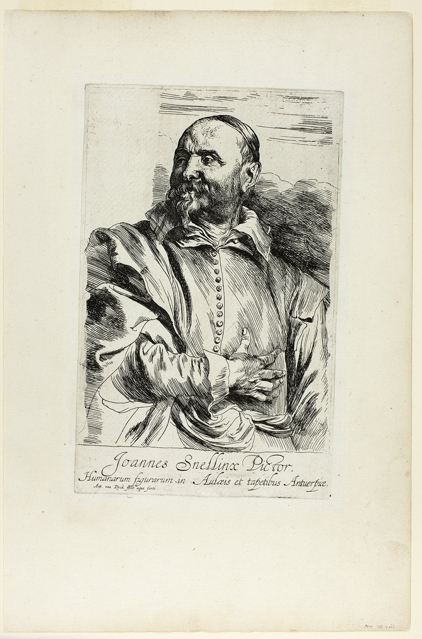 Jan Snellinx door Anthony van Dyck